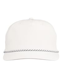 Swannies Brewer Performance 5-Panel Water-Repellent Adjustable Snapback Cap