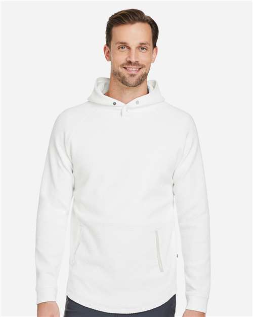 Swannies Camden Unisex Hooded Pullover Waffle Knit Stretch Performance Hoodie