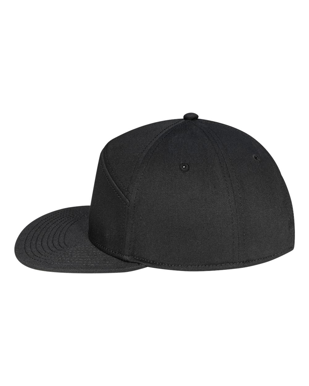 Pukka Tradesman Hybrid Six-Panel Structured Snapback Flat Bill Cap