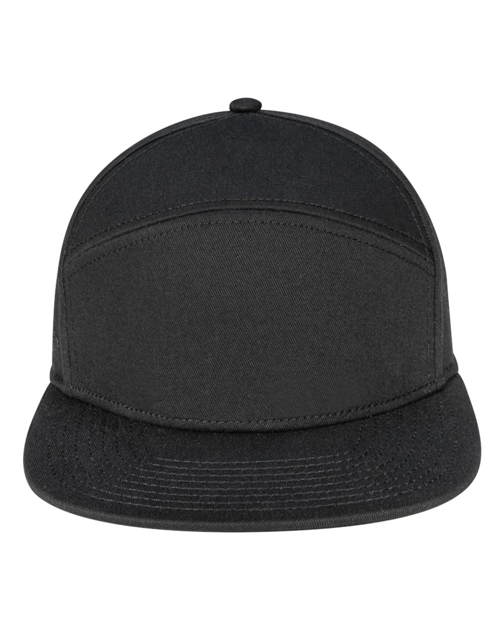 Pukka Tradesman Hybrid Six-Panel Structured Snapback Flat Bill Cap