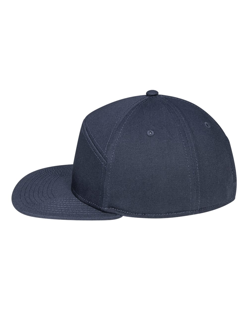 Pukka Tradesman Hybrid Six-Panel Structured Snapback Flat Bill Cap