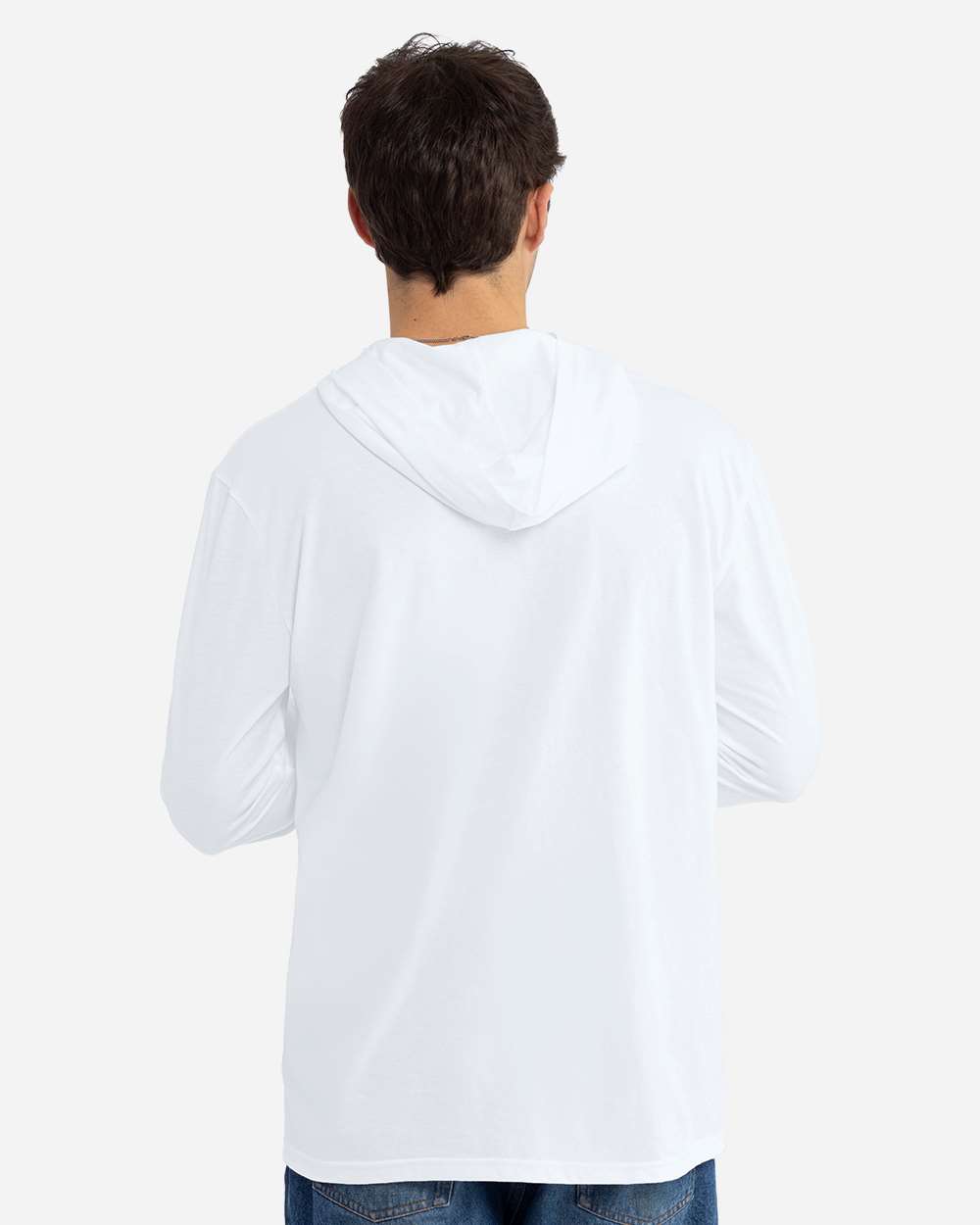 Premium CVC Blend Unisex Hoodie Long Sleeve T-Shirt - Soft, Durable, Versatile