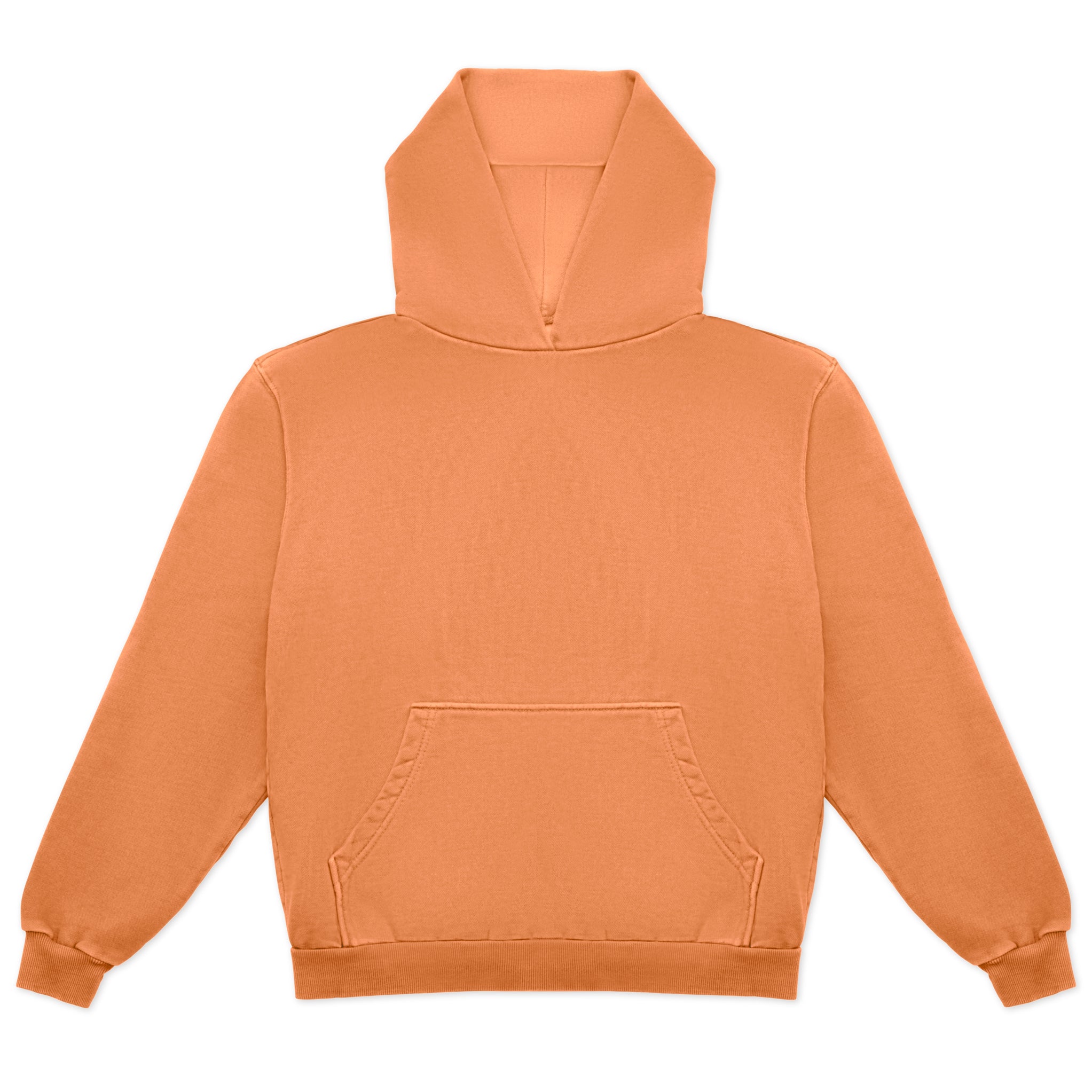15oz Heavy Cotton Hoodie Oversized Drop-Shoulder Pigment-Dyed Fleece