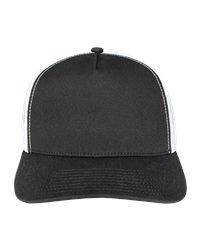 YP Classics Five-Panel Retro Trucker Cap – Structured Polyester Cotton Snapback