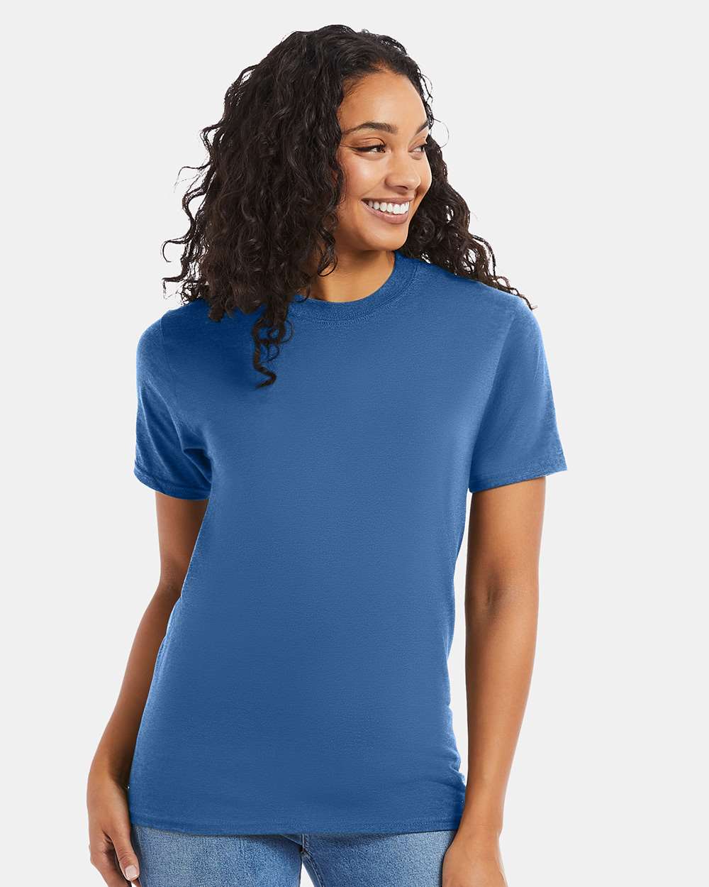 Hanes Unisex Beefy-T Heavyweight Ring-Spun Cotton T-Shirt Durable Comfort