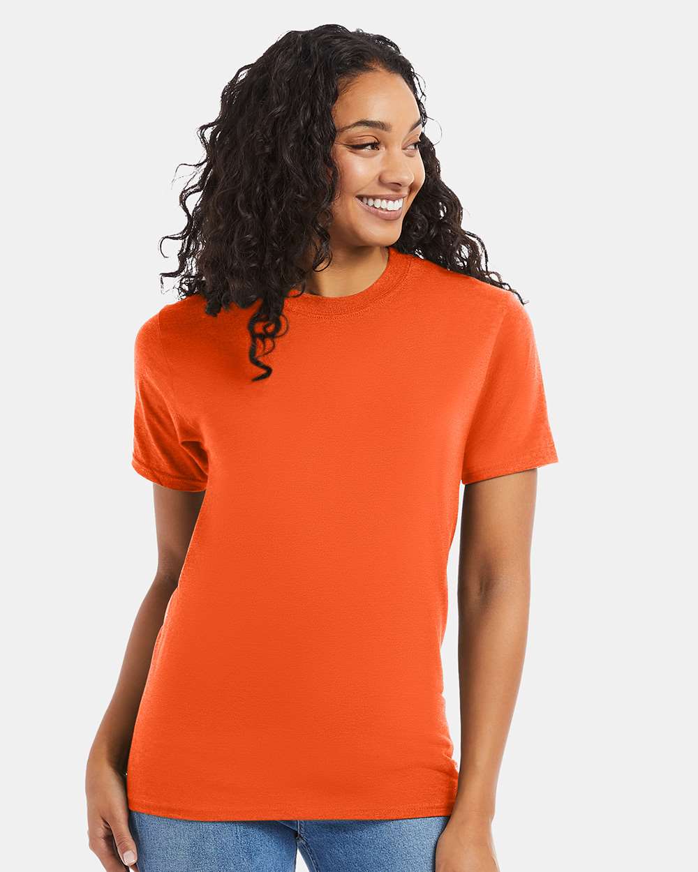 Hanes Unisex Beefy-T Heavyweight Ring-Spun Cotton T-Shirt Durable Comfort