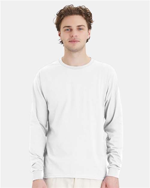 Hanes Essential‑T Long Sleeve T‑Shirt – Classic Cotton Comfort