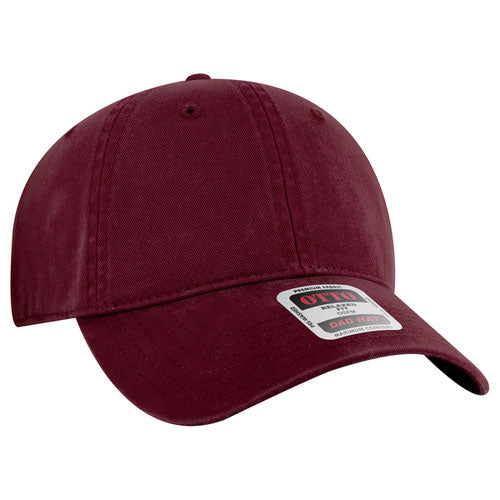 OTTO CAP 6-Panel Low Profile Dad Hat Washed Cotton