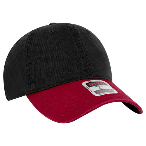 OTTO CAP 6-Panel Low Profile Dad Hat Washed Cotton