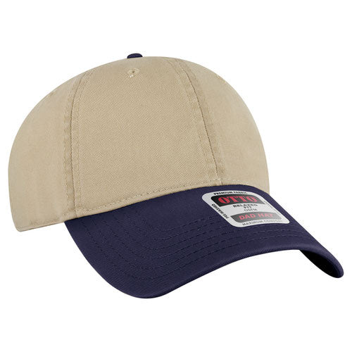 OTTO CAP 6-Panel Low Profile Dad Hat Washed Cotton