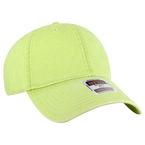 OTTO CAP 6-Panel Low Profile Dad Hat Washed Cotton