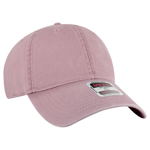 OTTO CAP 6-Panel Low Profile Dad Hat Washed Cotton