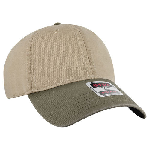 OTTO CAP 6-Panel Low Profile Dad Hat Washed Cotton
