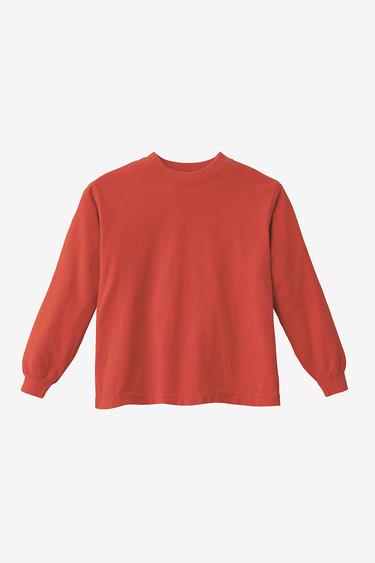 Premium Kids' Unisex Garment Dye Long Sleeve Cotton Tee – Shrink-Free Comfort