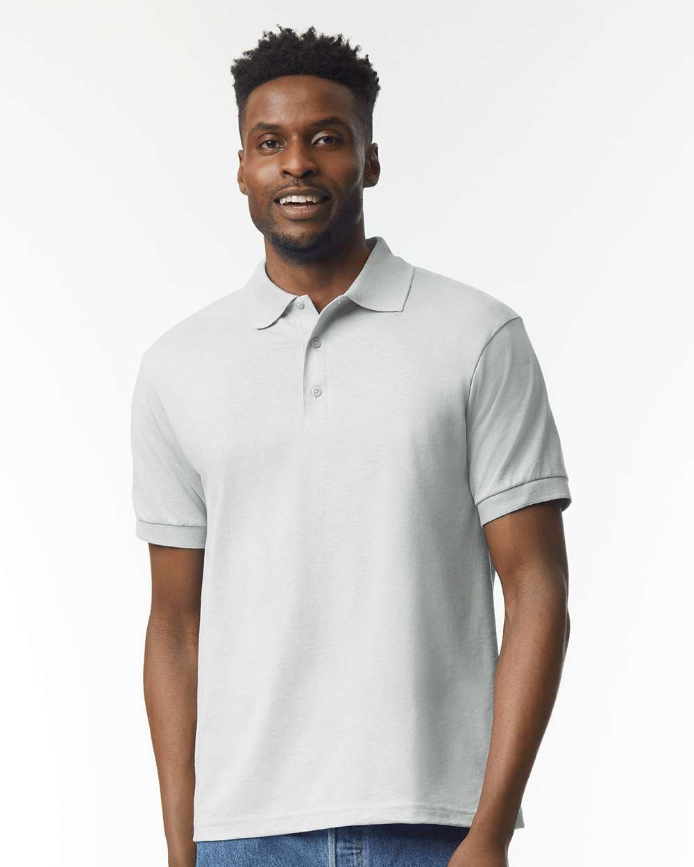 Gildan Unisex DryBlend Moisture-Wicking Jersey Polo Shirt for Comfort
