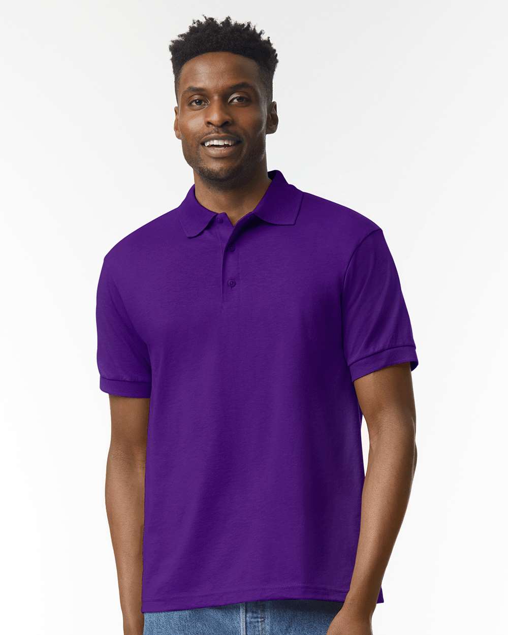 Gildan Unisex DryBlend Moisture-Wicking Jersey Polo Shirt for Comfort