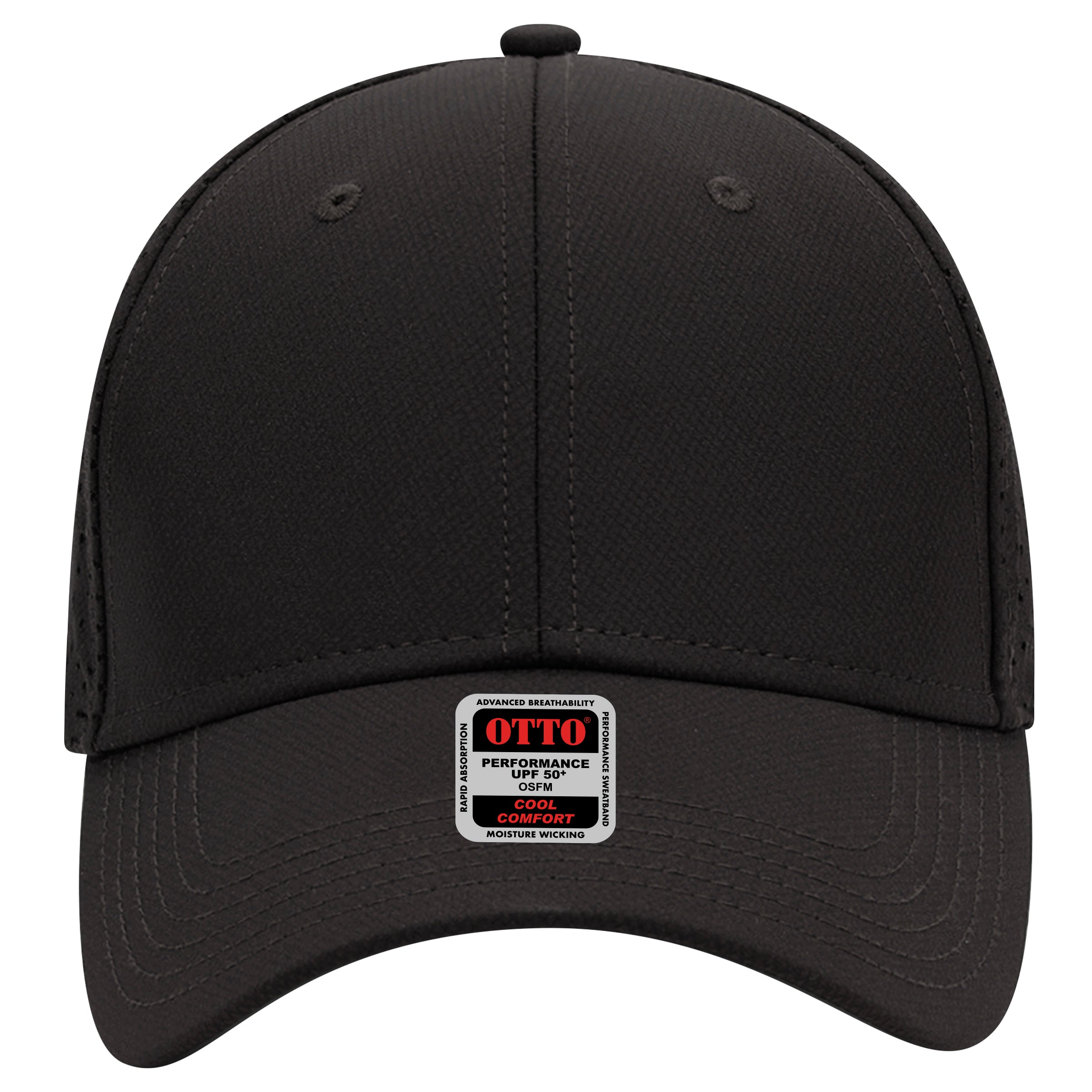 OTTO 6-Panel Low Profile Baseball Cap UPF 50 Performance