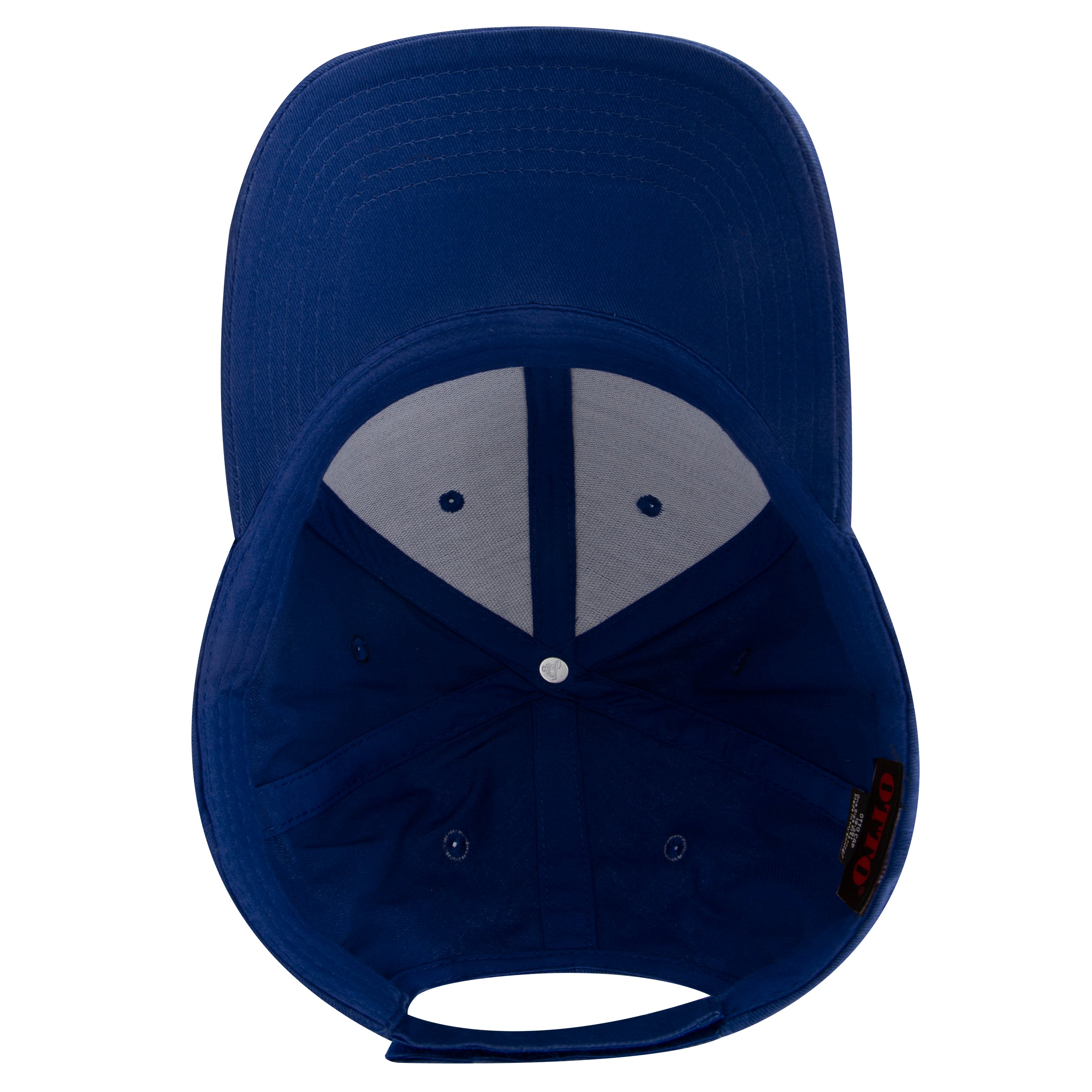 OTTO 6-Panel Low Profile Structured Baseball Cap with Adjustable Snapback
