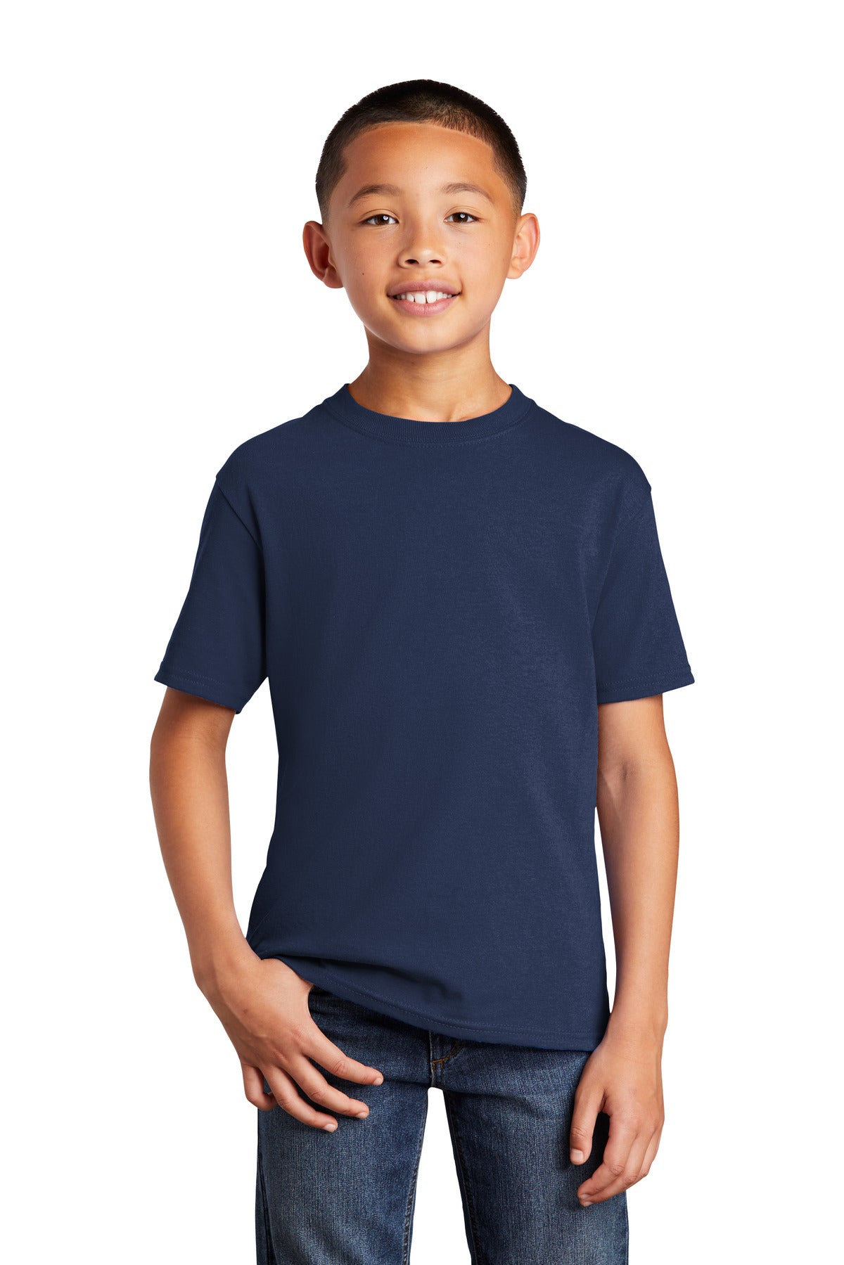 https://images.shirtspace.com/fullsize/OmJ2rEXy3XvFeFZDXTzsGw%3D%3D/401937/19039-port-company-pc54ydtg-port-company-youth-core-cotton-dtg-tee-front-navy.jpg