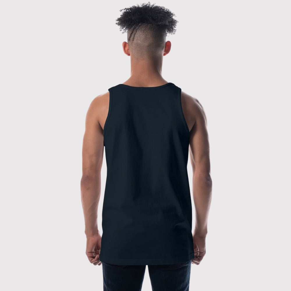 Men's Heavyweight 100% Open-End Cotton Classic Fit Tank Top Durable