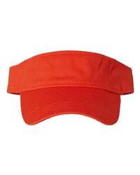 Adams Headwear Drifter Pigment-Dyed Cotton Twill Distressed Visor with Embroidery