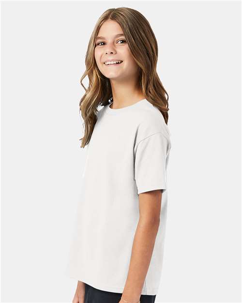 Hanes Youth EcoSmart T-Shirt 5370 Sustainable Cotton-Poly Blend
