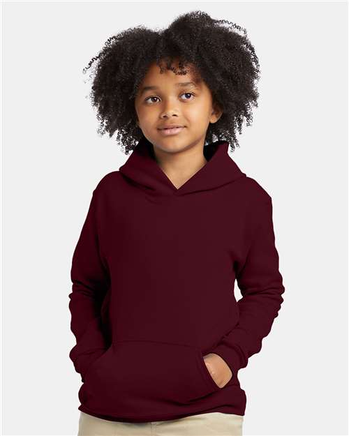 EcoSmart Youth Hooded Sweatshirt – Soft Sustainable Double‑Ply Comfort