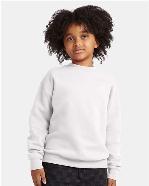 Hanes Youth EcoSmart® Crewneck Sweatshirt P360 – Sustainable Comfort