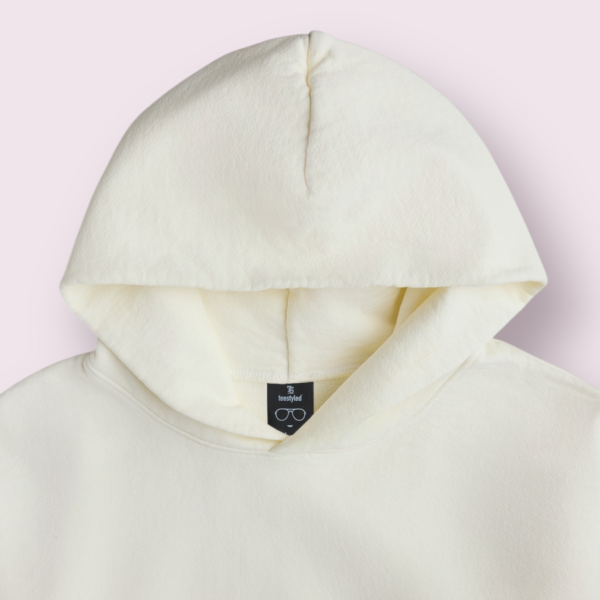DOV Heavyweight Garment-Dyed Cotton Unisex Hoodie Shrink-Free Spacious Fit