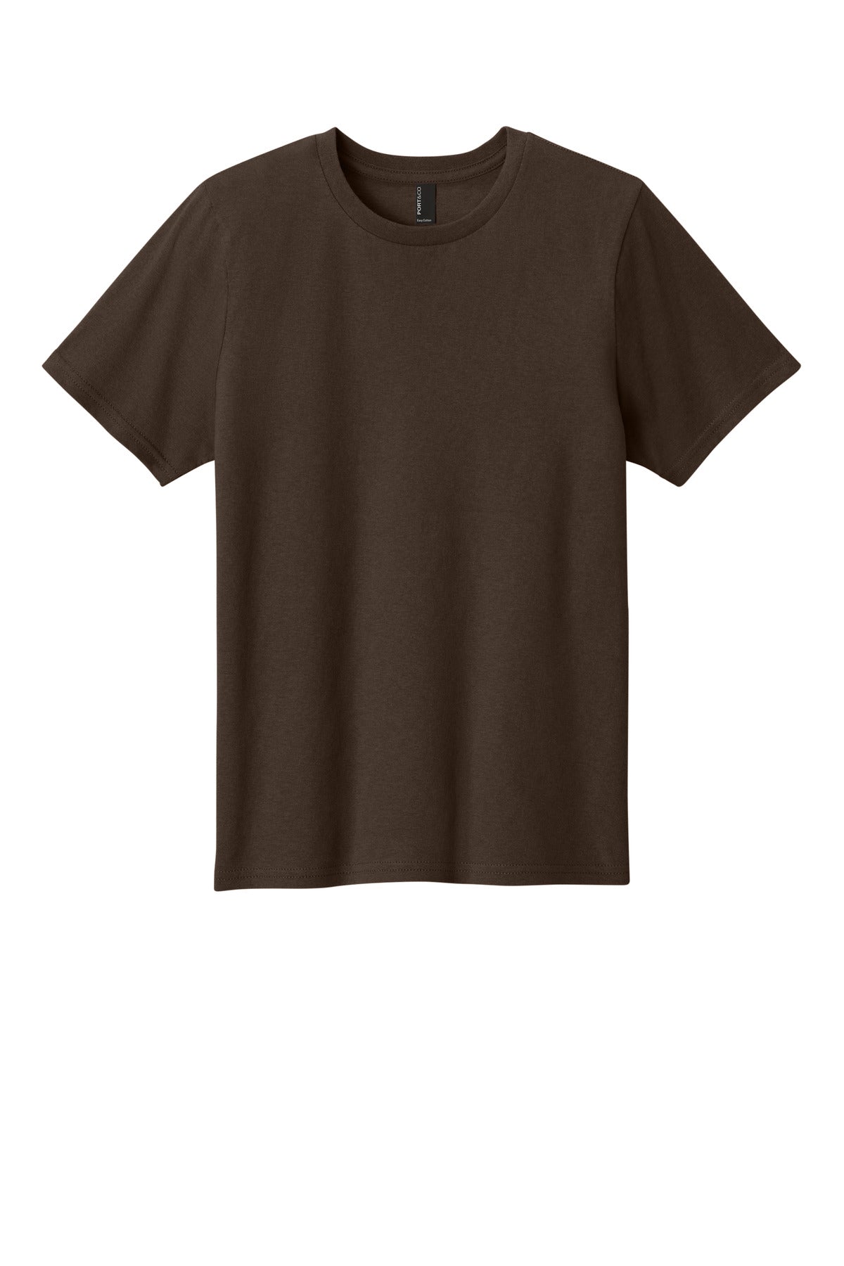 https://images.shirtspace.com/fullsize/5z%2FW2XzwsH0UNcb4HZHG4w%3D%3D/651735/26318-port-company-pc43y-port-co-youth-easy-cotton-tee-front-dark-chocolate-brown.jpg