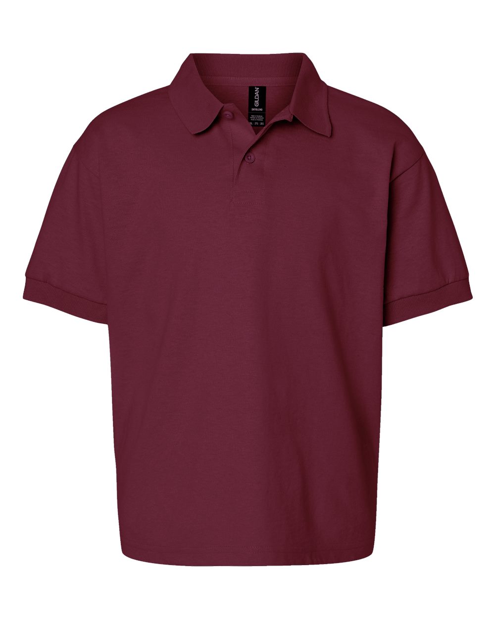 Gildan Youth DryBlend Jersey Polo – Moisture Wicking Classic Fit
