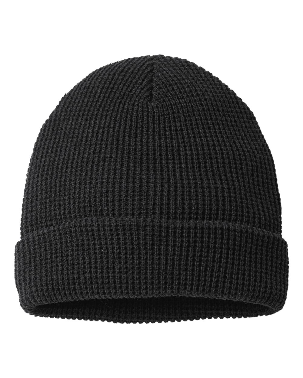 Richardson Waffle Cuffed Beanie with Adjustable Cuff, 11.5" Knit