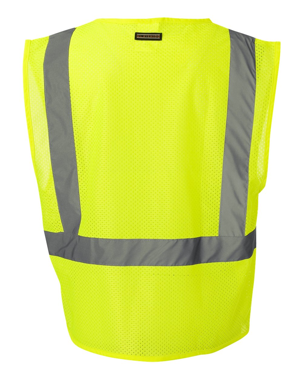 Kishigo Unisex Ultra-Cool High-Visibility Mesh Safety Vest with Pockets