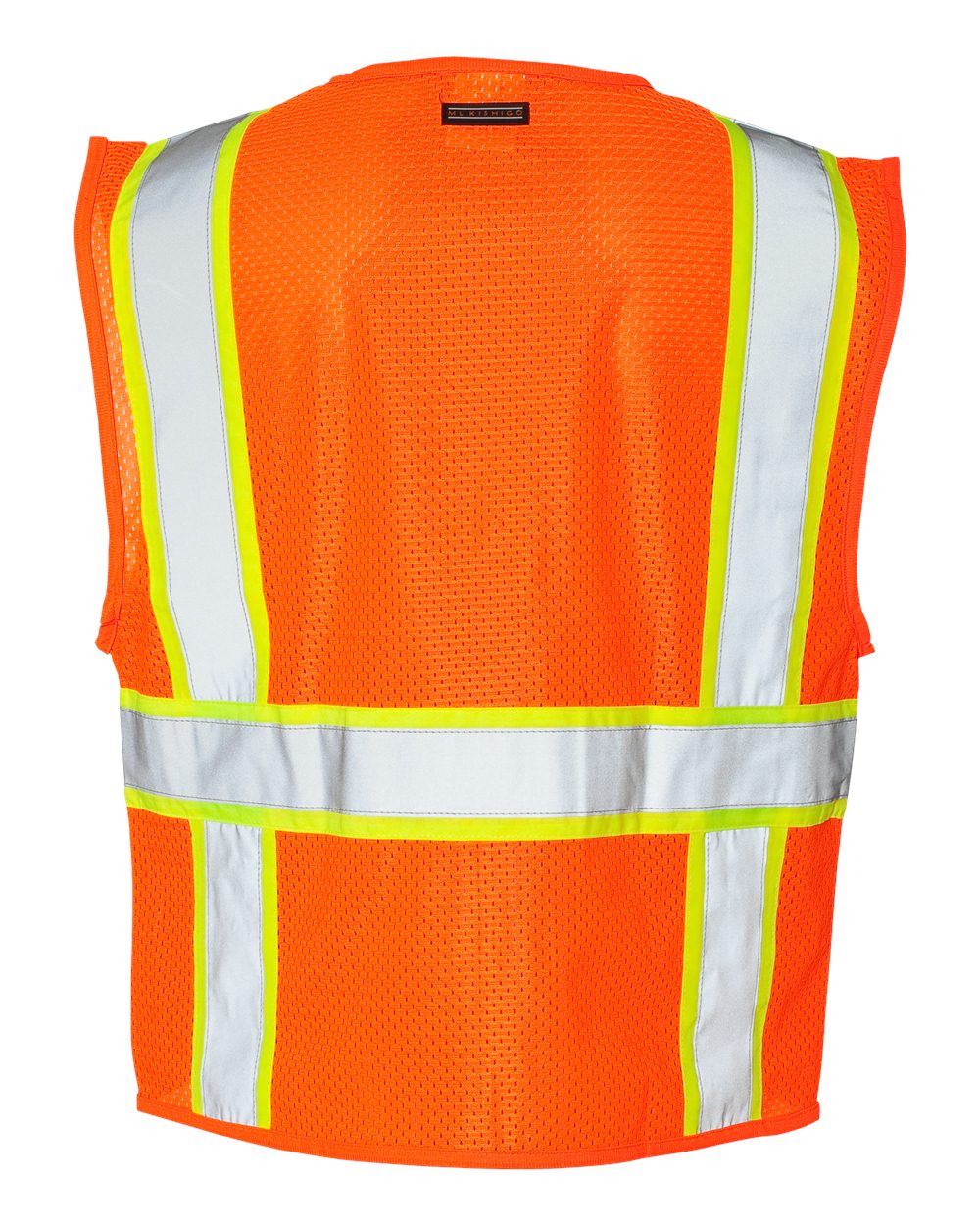 Kishigo Ultra-Cool™ High Visibility Safety Vest, Solid Front Mesh Back, ANSI Class 2