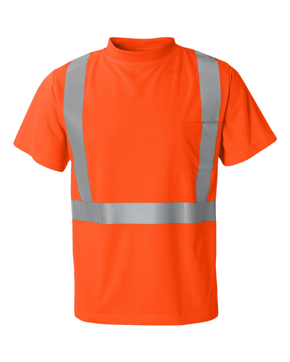 Kishigo Unisex High-Performance Microfiber Safety T-Shirt with Reflective Material