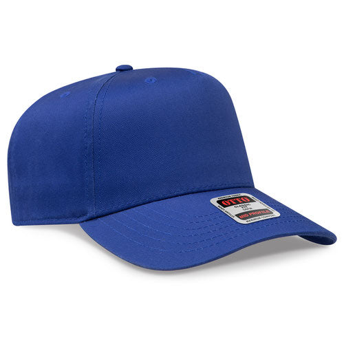 OTTO CAP 5-Panel Mid-Profile Structured Baseball Cap with Adjustable Strap