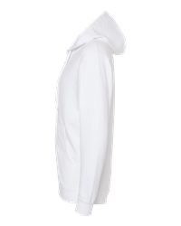 Unisex Midweight Full‑Zip Hooded Fleece Sweatshirt 80/20 Cotton Blend