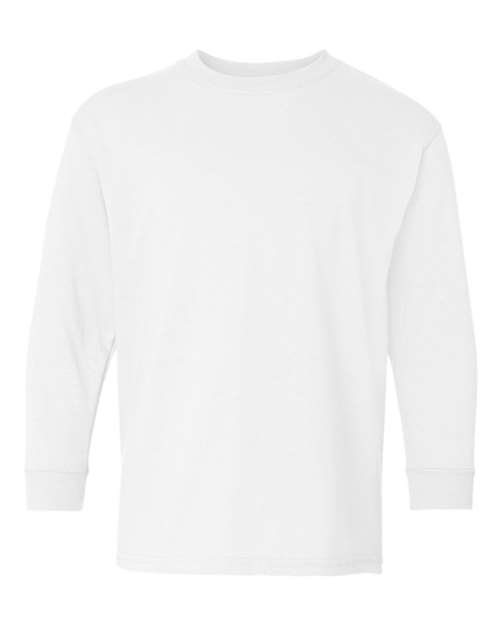 Gildan Youth Heavy Cotton Long Sleeve T-Shirt - Durable, Soft, and Sustainable