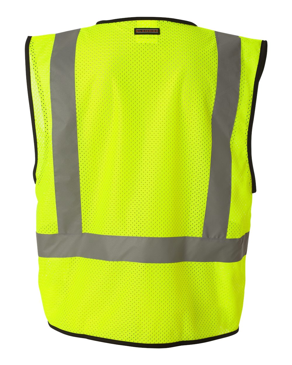 Kishigo Unisex Economy Single Pocket Hook-and-Loop Mesh Vest
