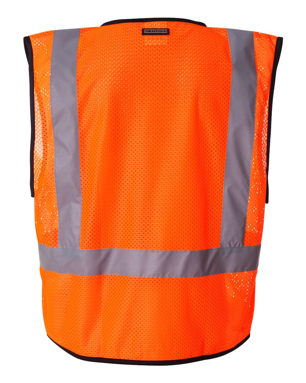 Kishigo Unisex Economy Single Pocket Hook-and-Loop Mesh Vest
