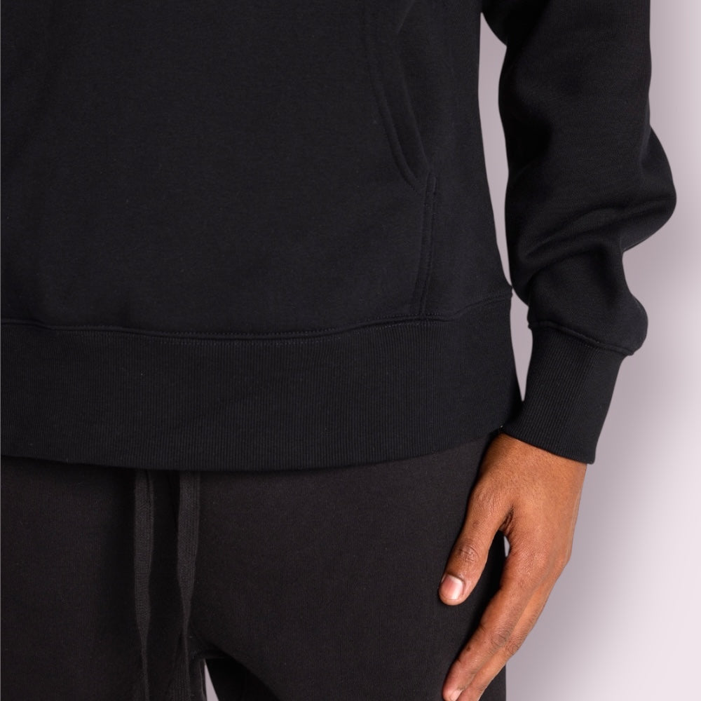 Creator Relax-Fit 12oz Triple Bio-Polish Unisex Hoodie Combed Cotton Blend
