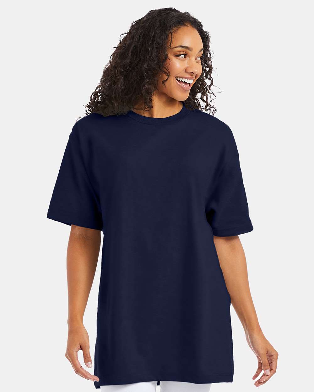 Hanes Beefy‑T Tall Men's T‑Shirt 518T Heavyweight Cotton