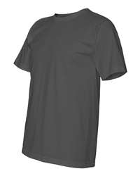 M&O Men's Gold Soft Touch Cotton Jersey T-Shirt Preshrunk Lightweight