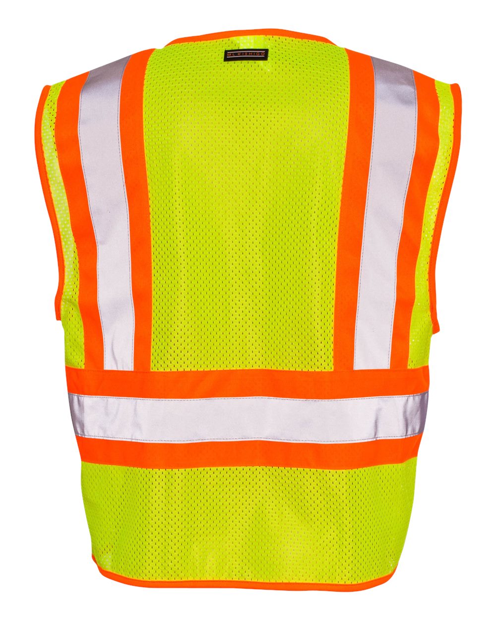 Kishigo Unisex Ultra-Cool™ High-Visibility Contrasting Mesh Safety Vest ANSI Class 2