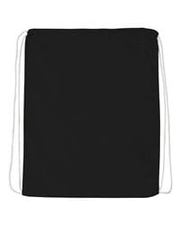 Q-Tees Economical Natural Cotton Tote with Contrast Handles