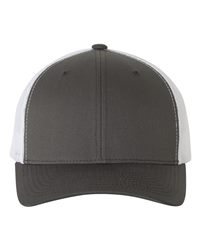Richardson 112P Printed Trucker Cap – Structured 6-Panel Mesh Back