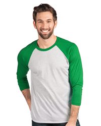 Next Level Unisex Triblend Three-Quarter Raglan T-Shirt Soft Cotton Blend