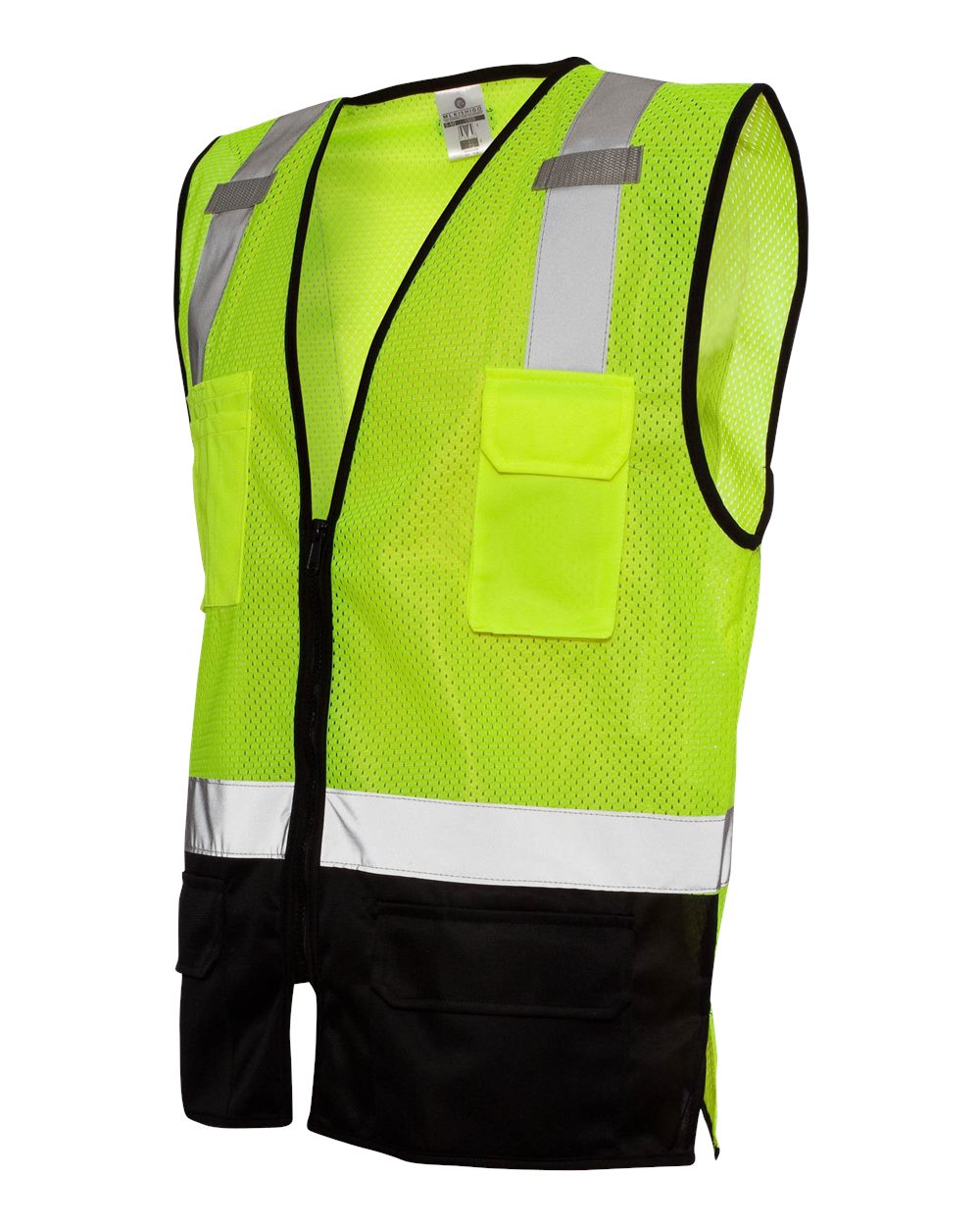 Kishigo Unisex Black Mesh Class 2 Safety Vest