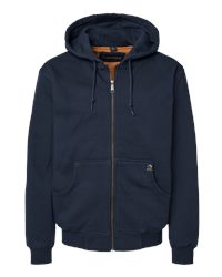 Men's Heritage Thermal-Lined Full-Zip Hooded Sweatshirt with Oversized Pockets