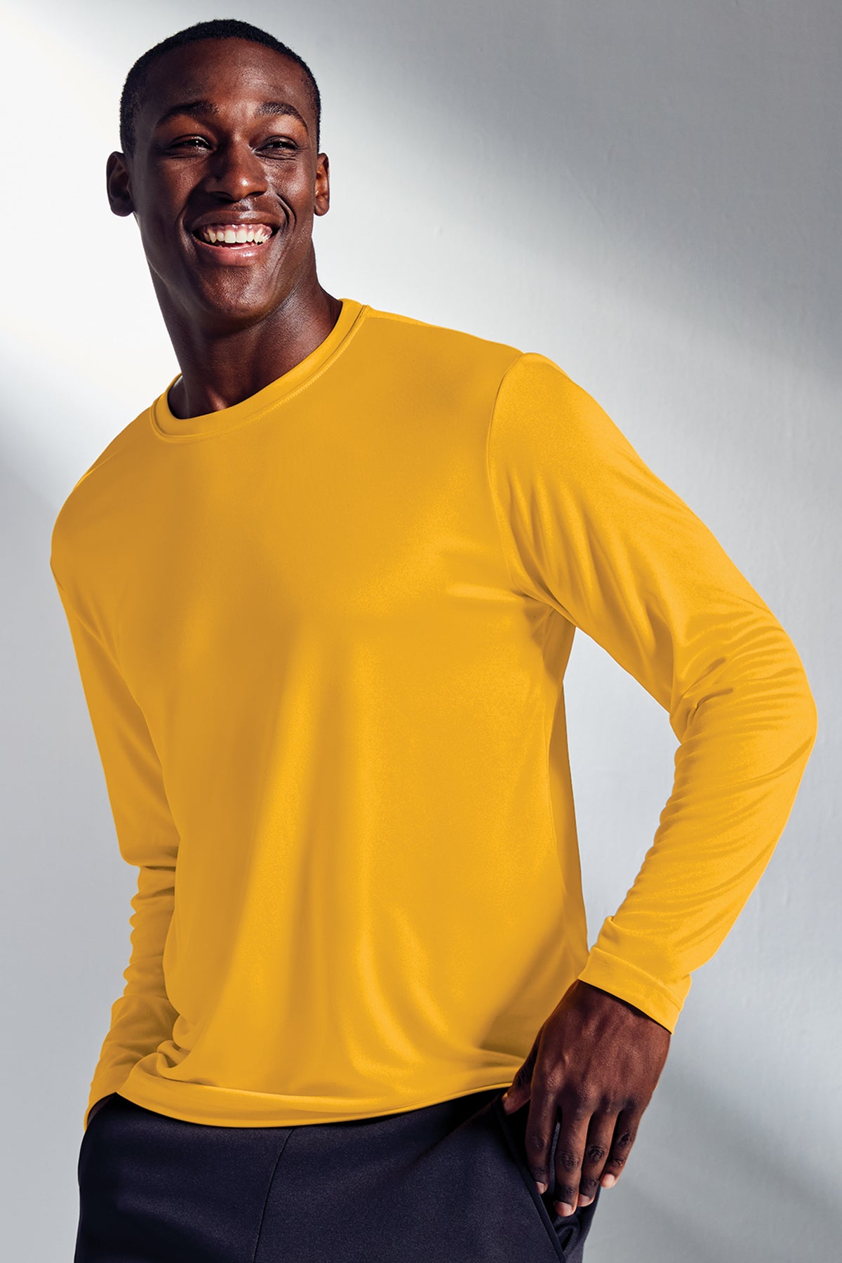 Sport-Tek PosiCharge Long Sleeve Competitor Tee: Lightweight, Moisture-Wicking, Fade-Resistant Performance